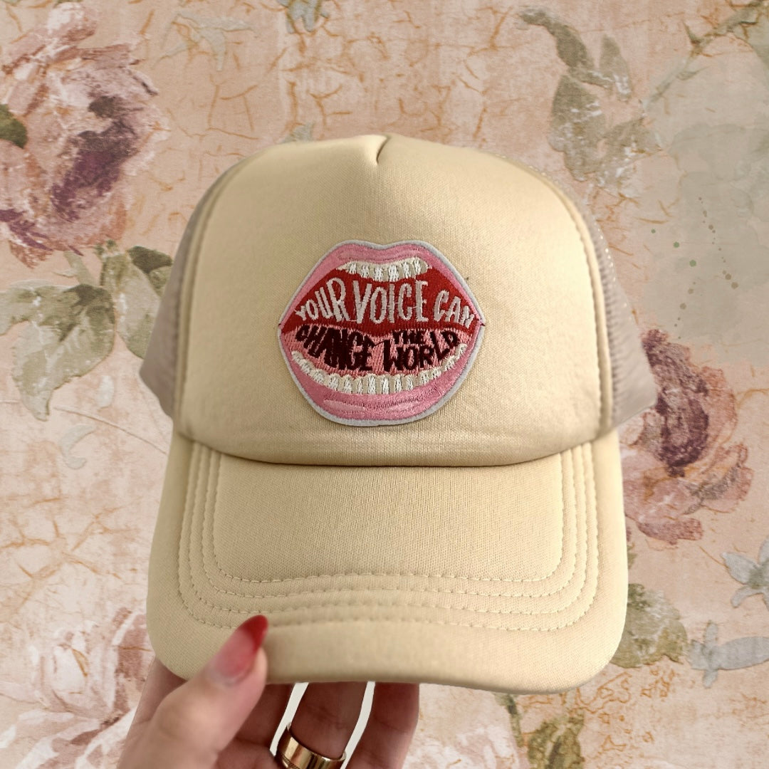 Your Voice Can Change The World Trucker